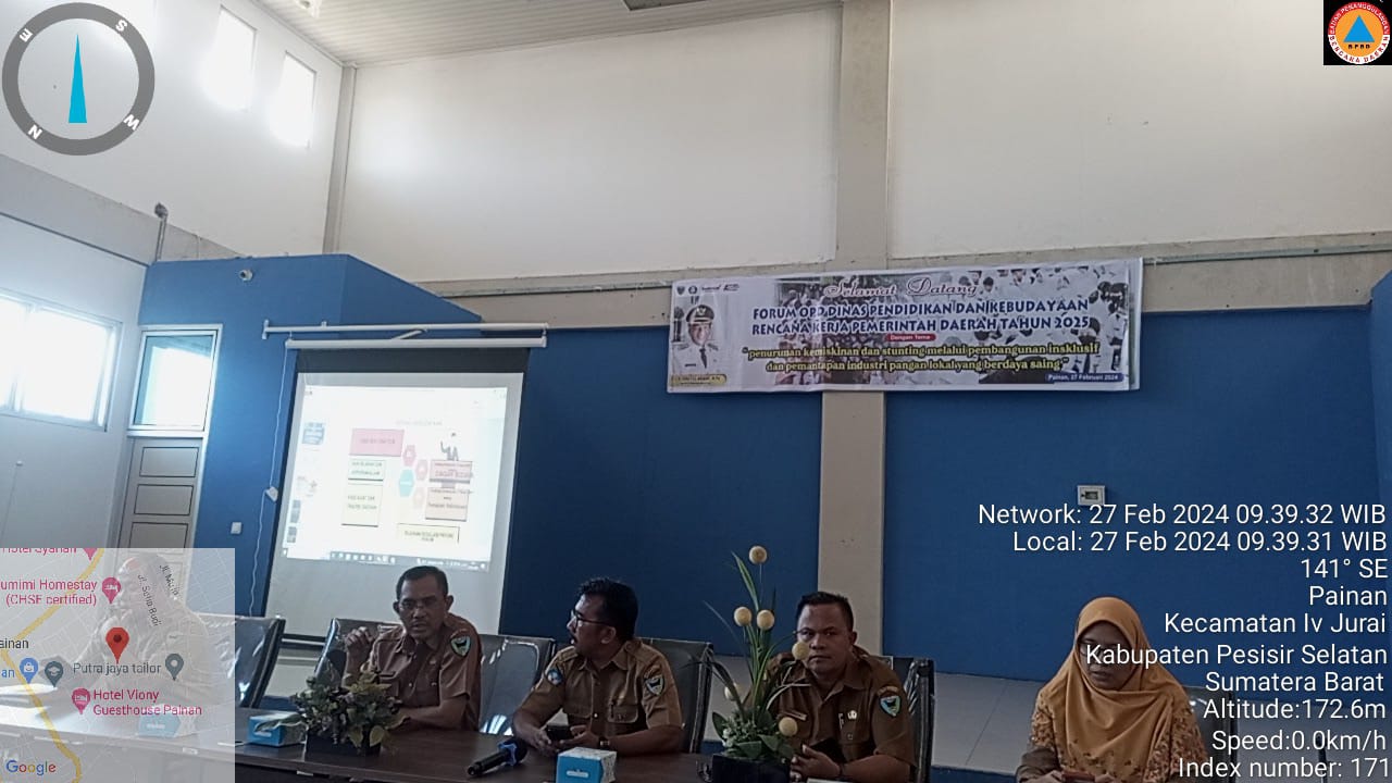 Forum OPD dinas pendidikan kebudayaan