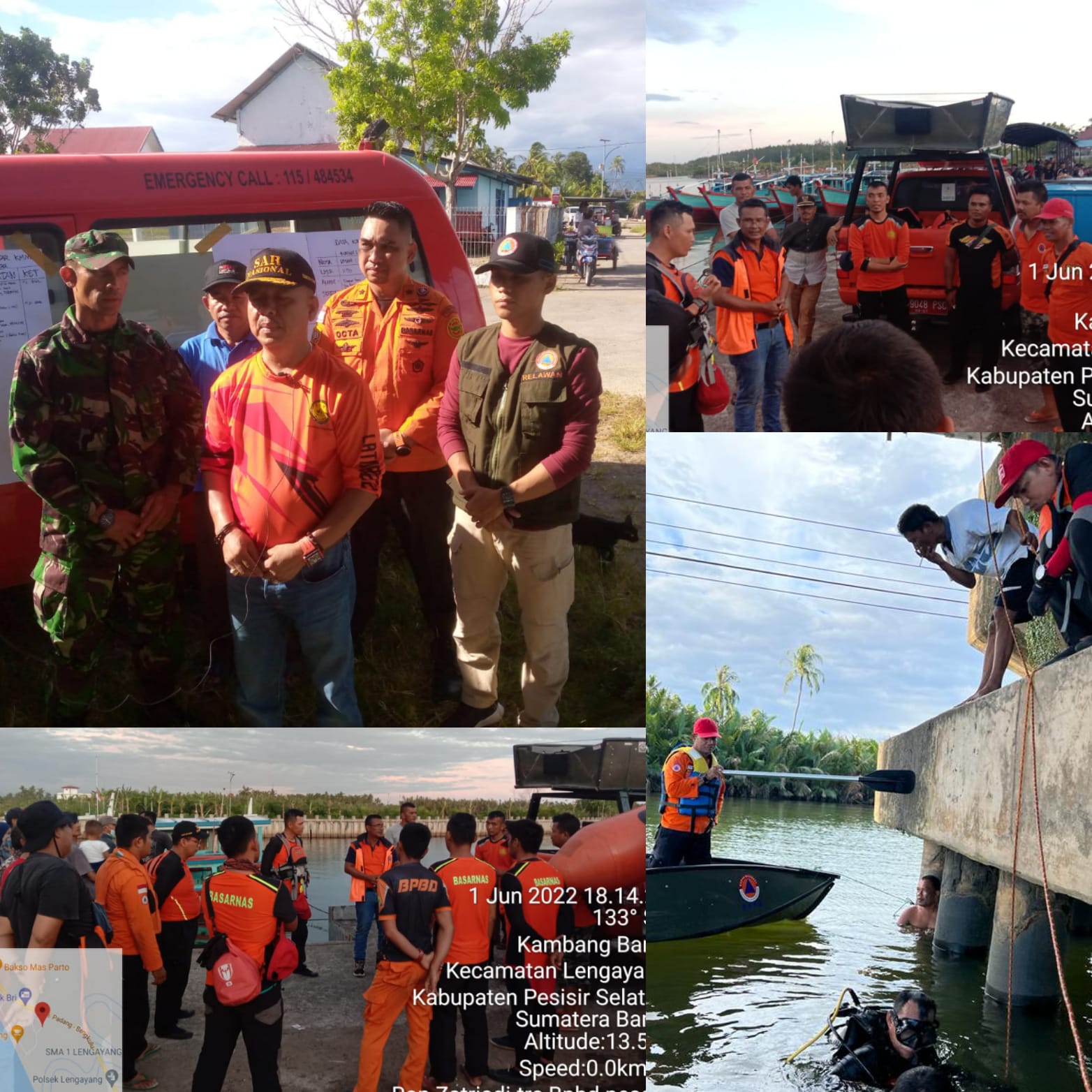 Pencarian Salah Satu Korban Hanyut masih Belum Membuahkan Hasil