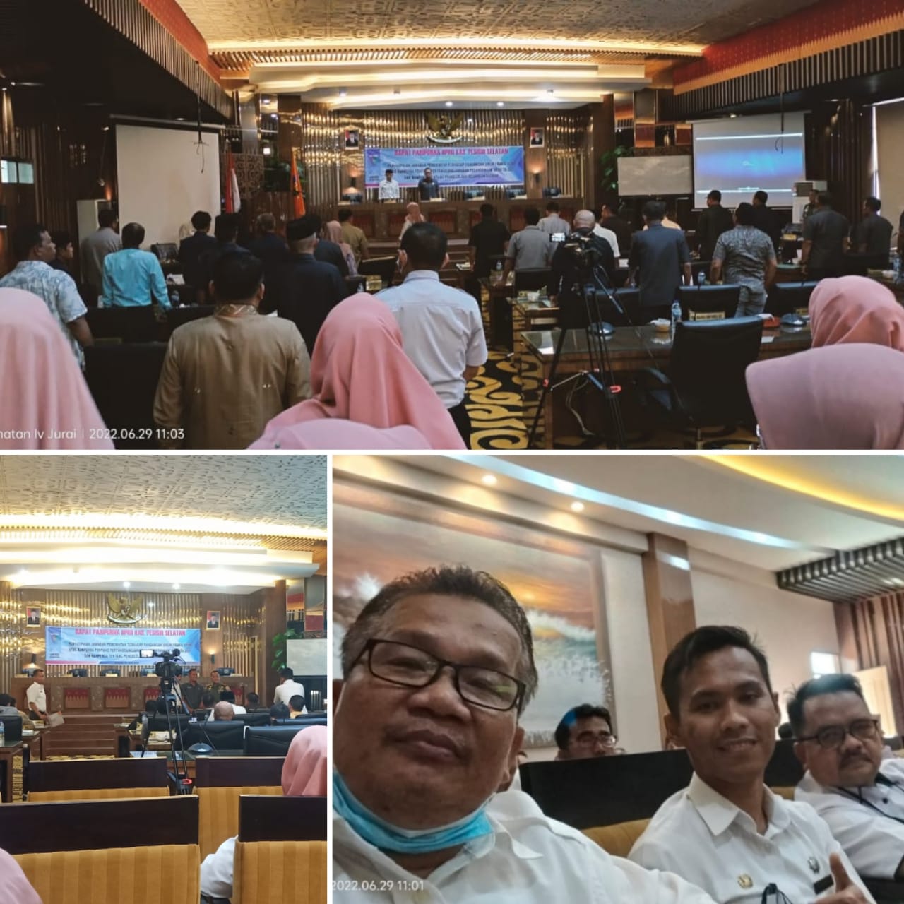 Rapat paripurna DPRD kabupaten pesisir selatan