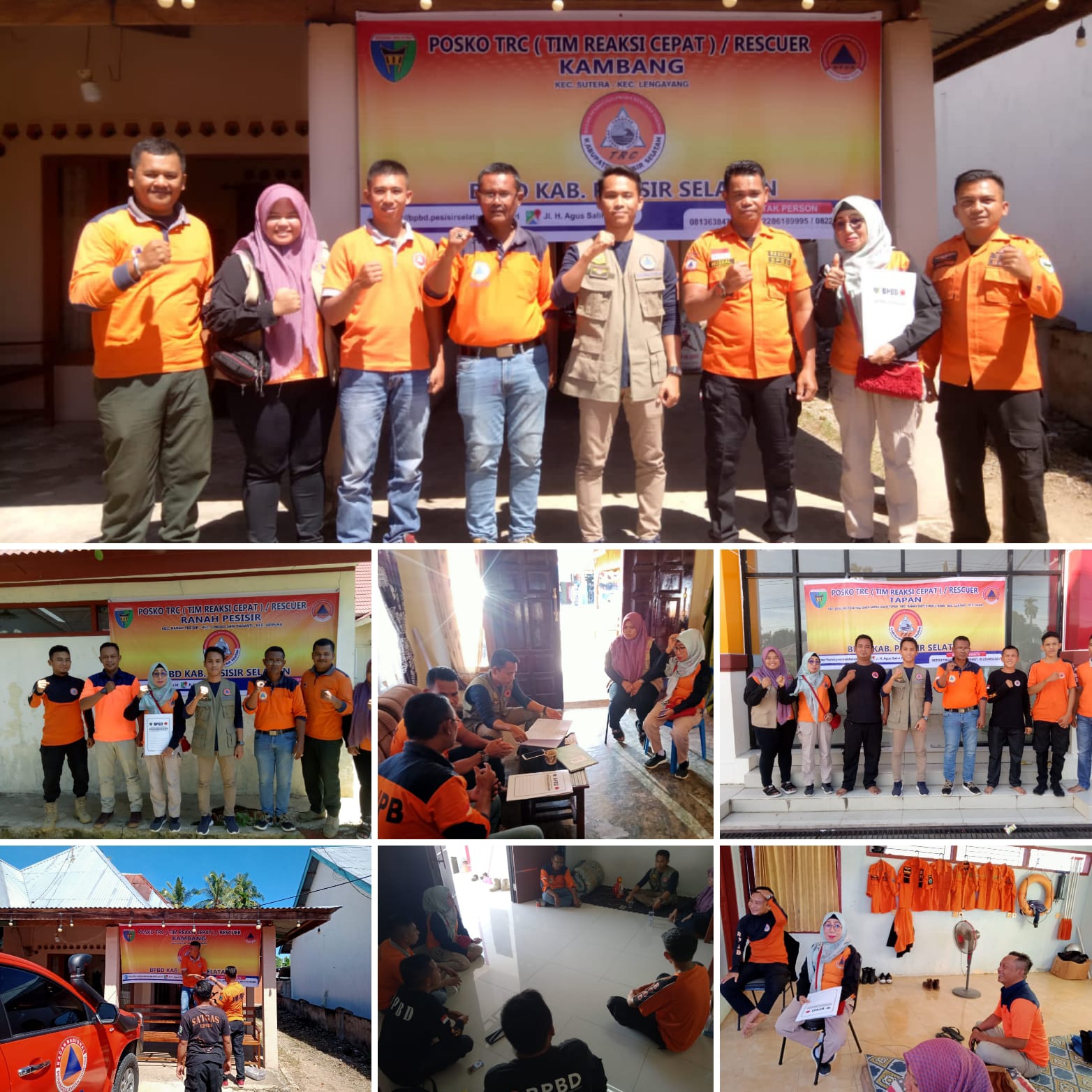 Monev Posko Satgas TRC di Kecamatan