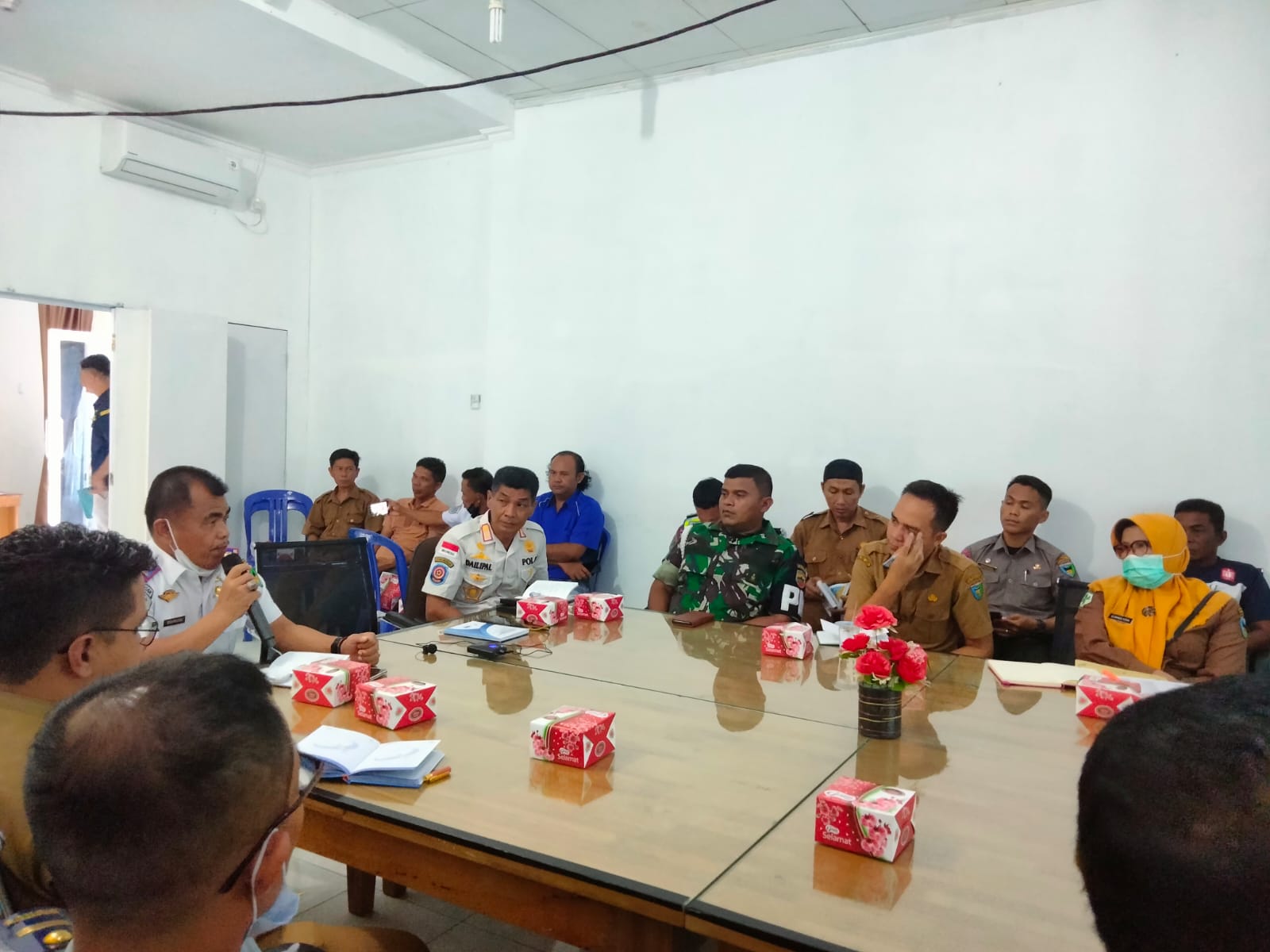 Rapat Koordinasi Angkutan Lebaran 1443 H/2022 M di Kabupaten Pesisir Selatan