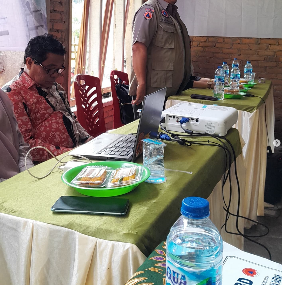 Sosialisasi dan pengukuhan Kelompok Siaga Bencana Nagari Ganting Mudik Selatan