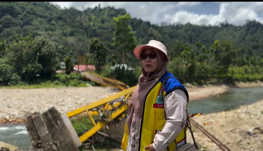 Jembatan Gantung Kampung Baru Tambang, Kec. IV Jurai