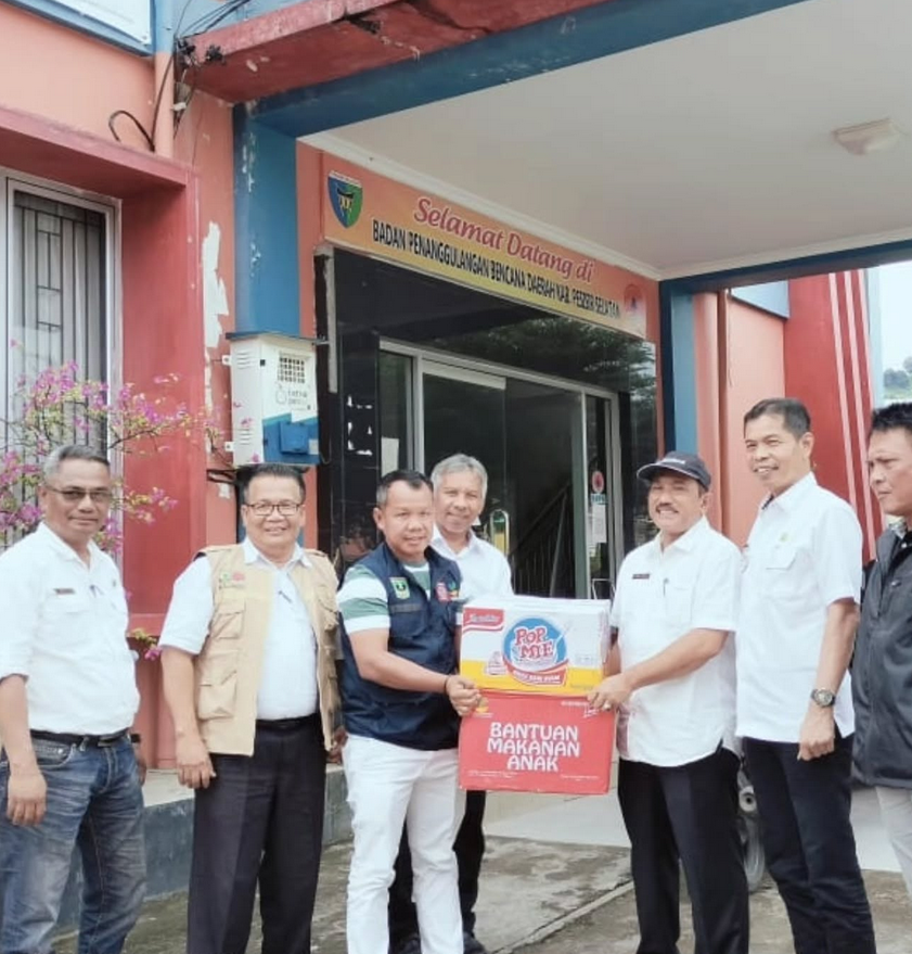 Menerima Kunjungan Kalaksa BPBD Provinsi Sumatera Barat