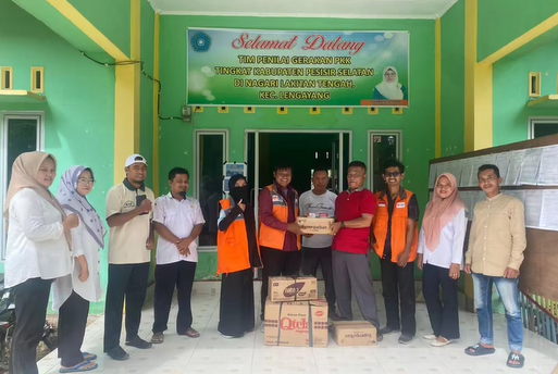 RELAWAN RUMAH ZAKAT SUMBAR RESPON BANJIR DAN LONGSOR KABUPATEN PESISIR SELATAN PROV. SUMATERA BARAT