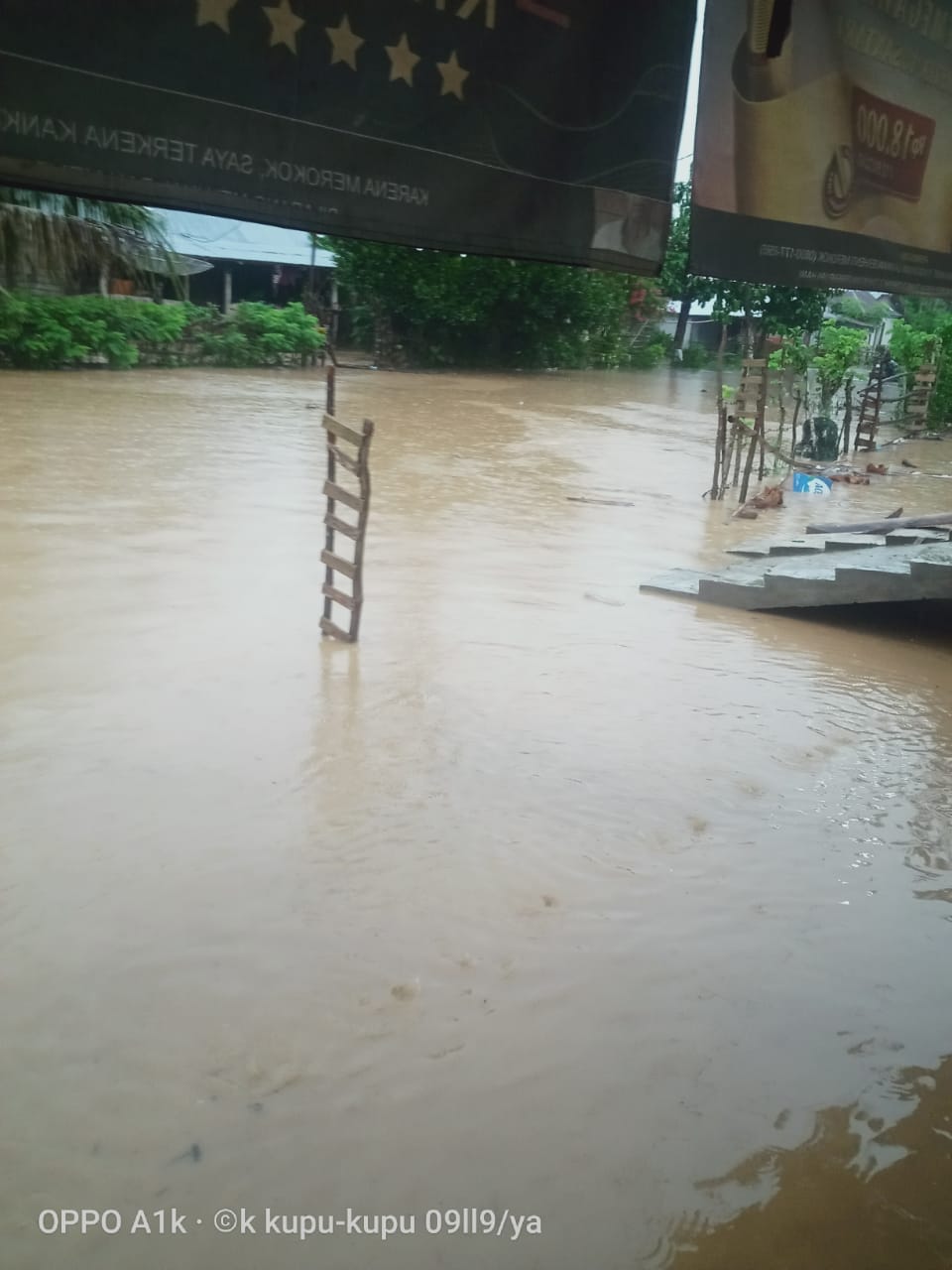 Banjir melanda wilayah Bukik Kaciak, Nagari Ampiang Parak Timur