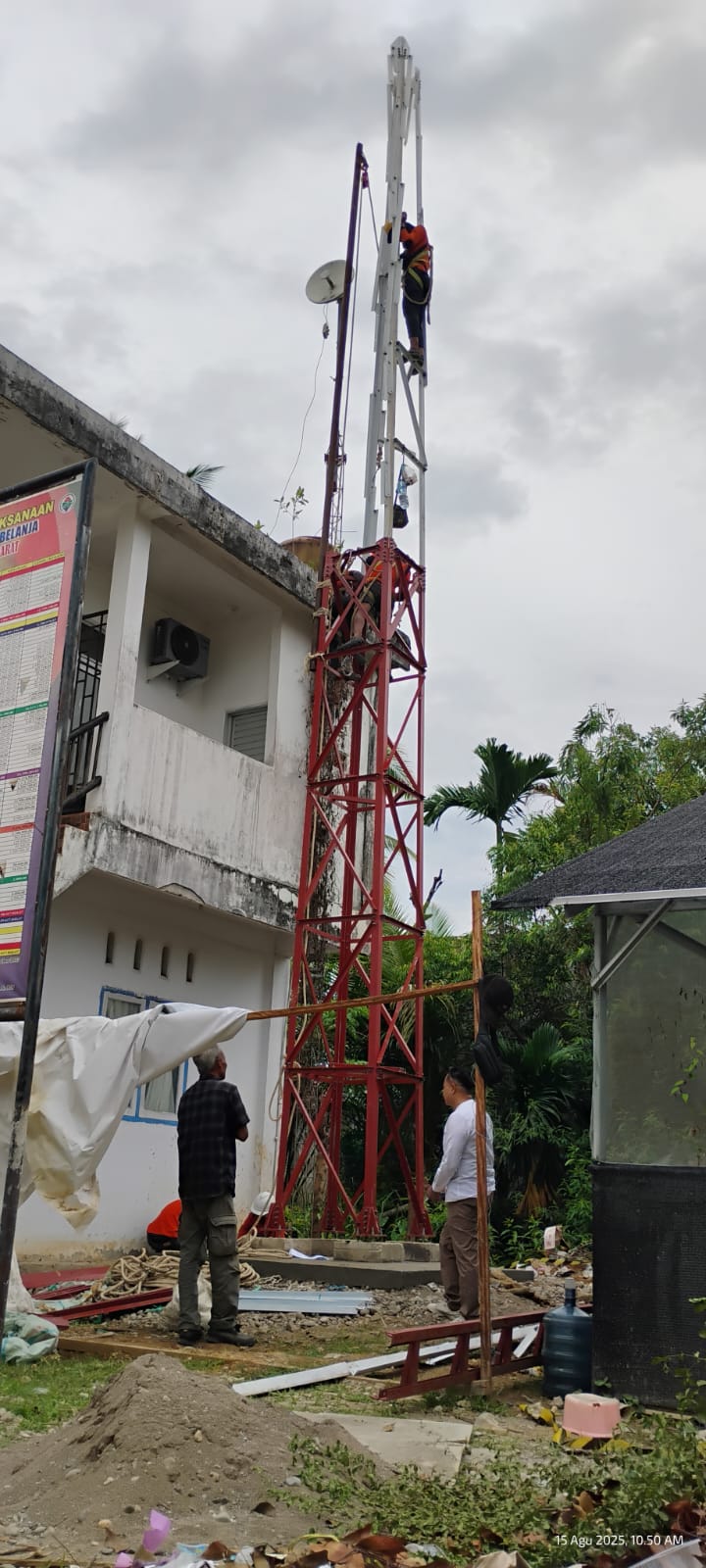 Early Warning System (EWS) Sirene Gempa Tsunami Kambang Barat