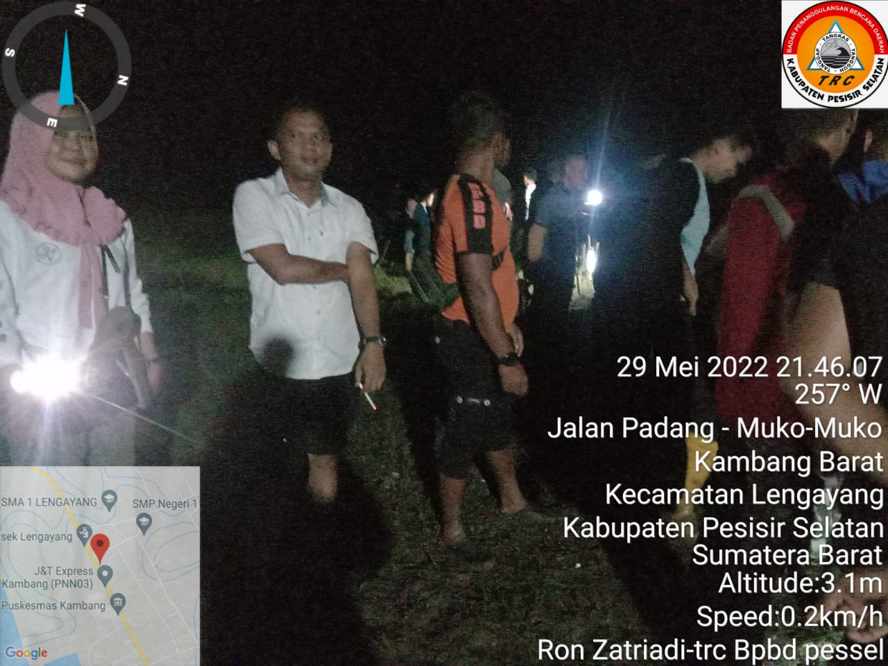 Orang Hanyut di Nagari Kambang  Kecamatan Lengayang