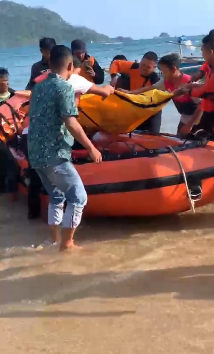 Petugas Balai benih ikan tenggelam di Pantai sungai Nipah