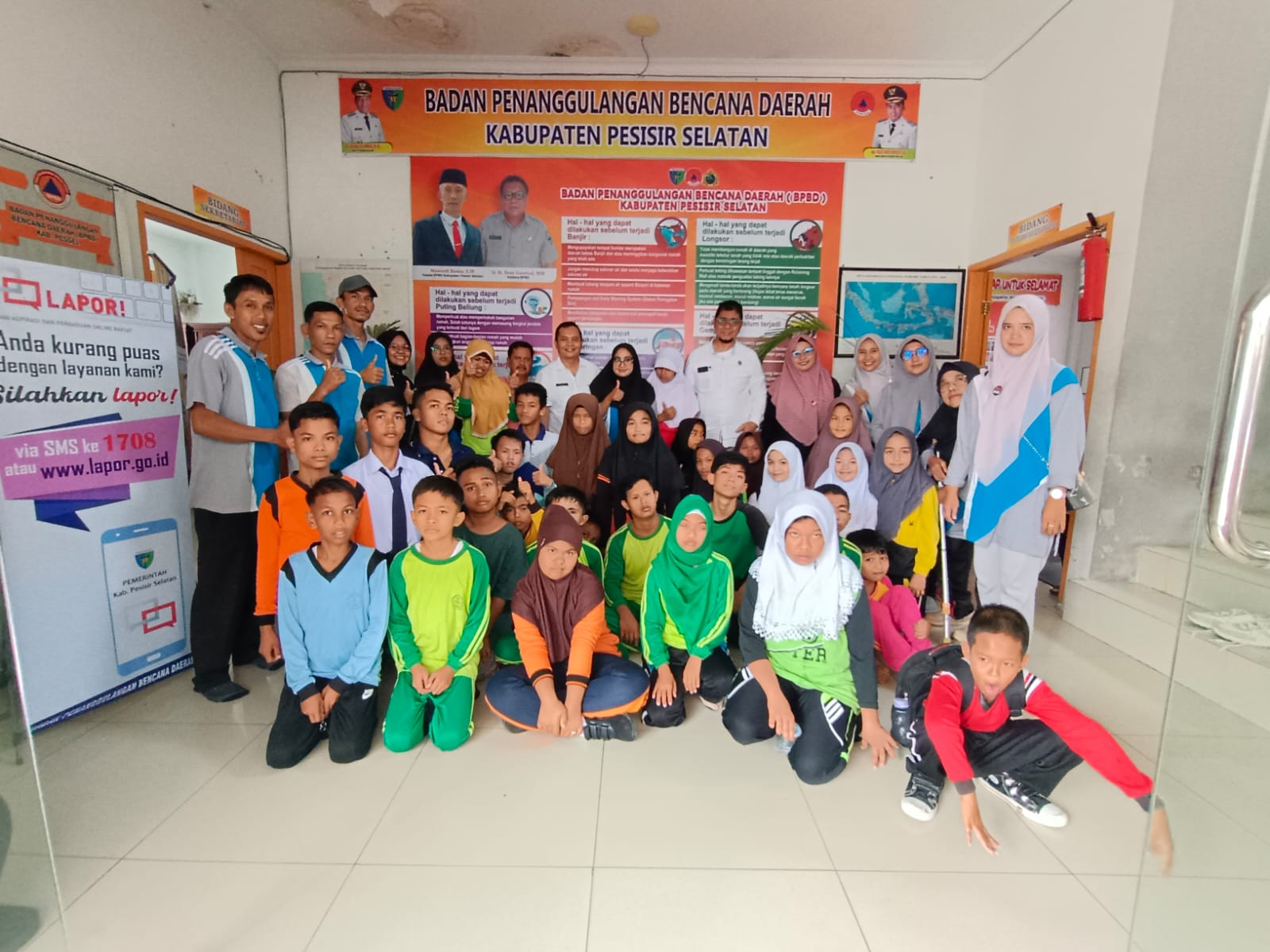 Kuinjungan SLB I Lengayang