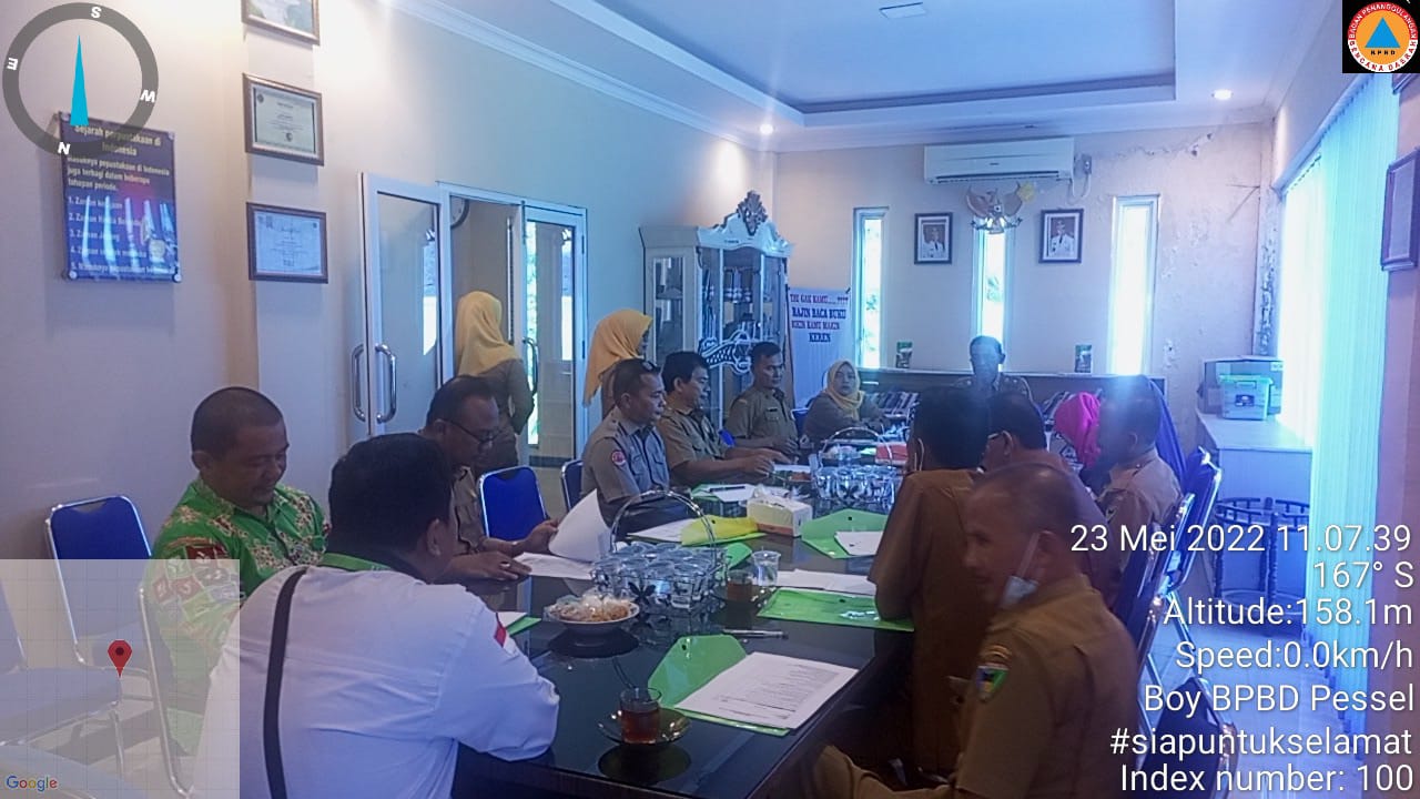 Peran BPBD bersama tim penilaian nagari