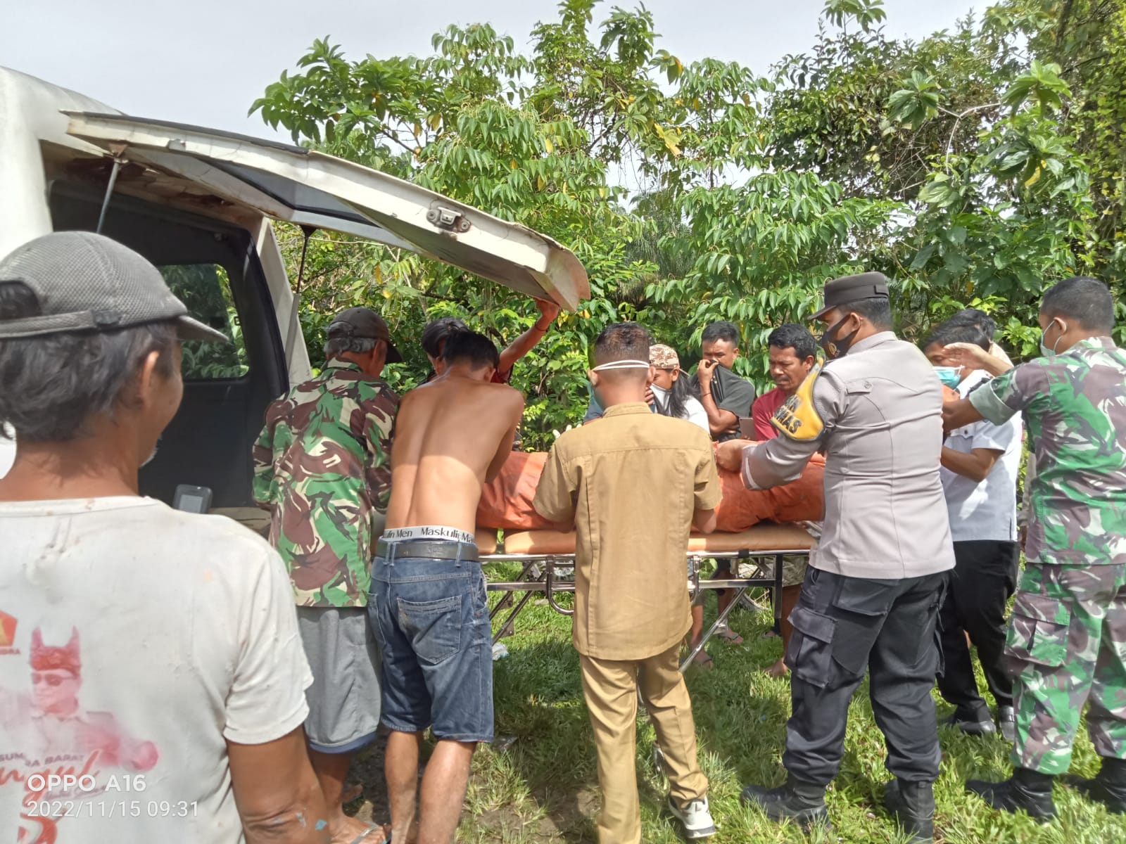 Kejadian orang hilang Kampung koto baru nagari indrapura kecamatan pacung soal