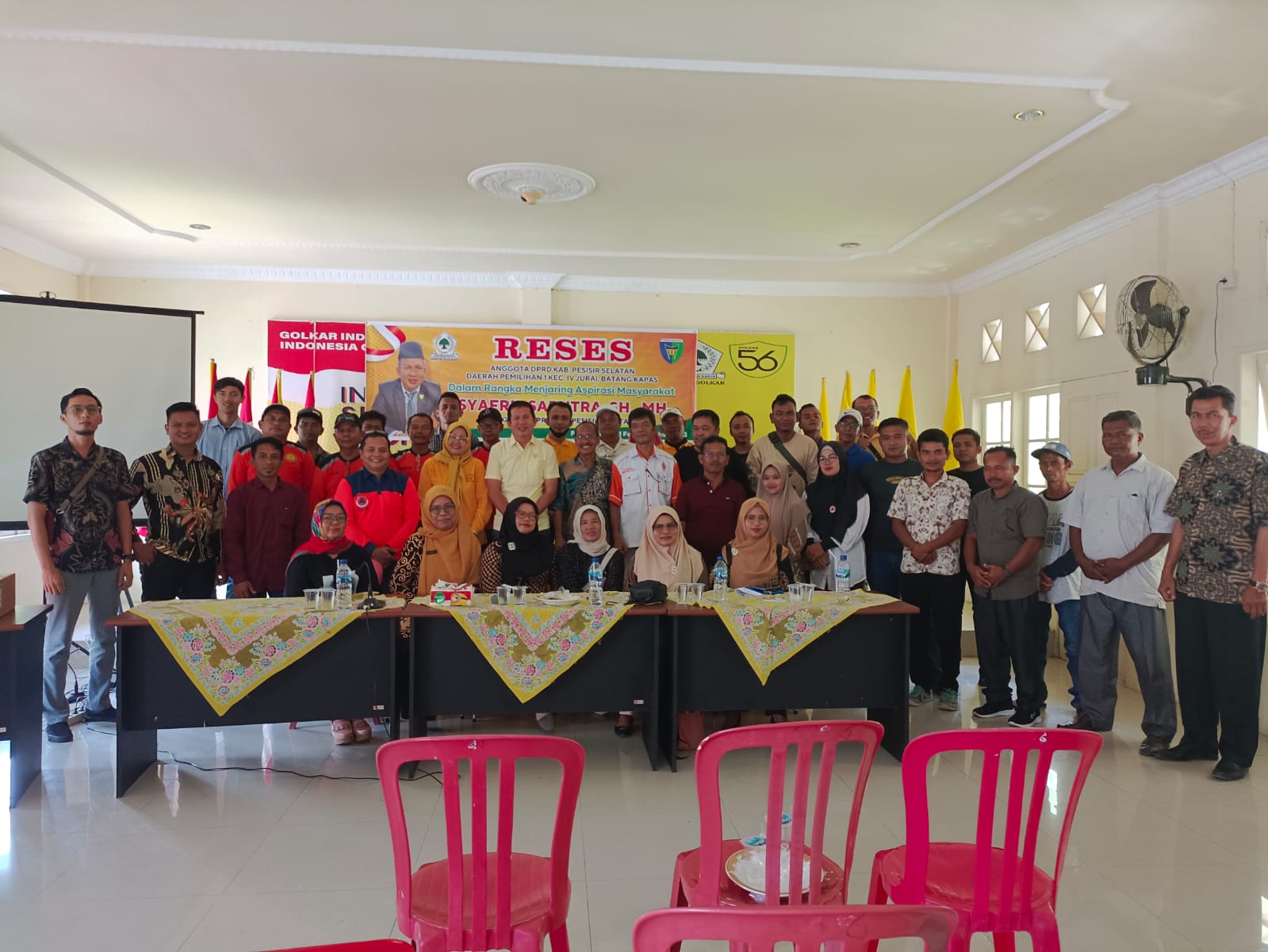 Forum Pengurangan Resiko Bencana (PRB) Kabupaten Pesisir Selatan lakukan pertemuan dengan KSB