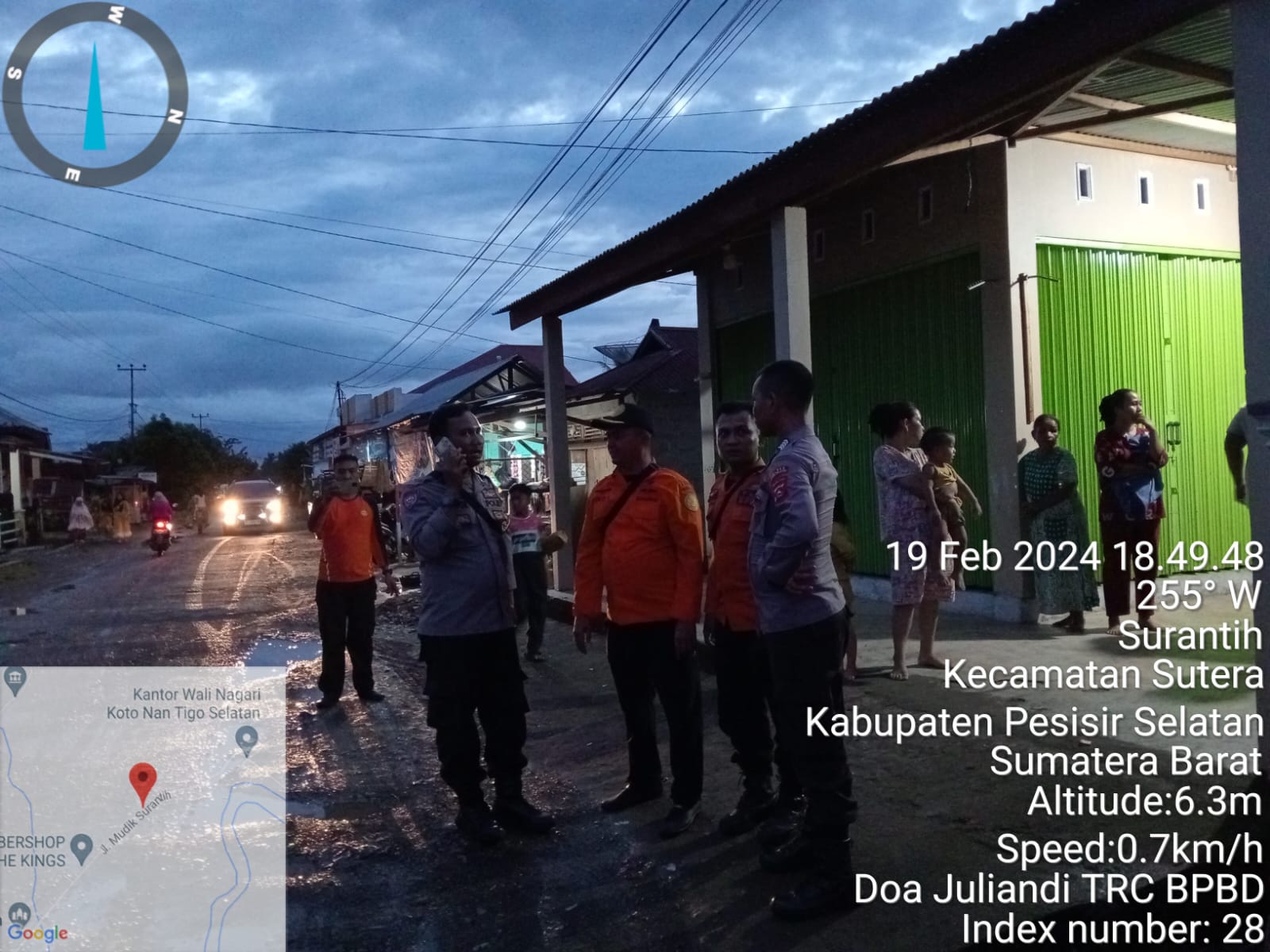 Seorang warga Kayu Gadang Tangah Nagari Koto Nan Tigo Utara Suranti dilaporkan hilang